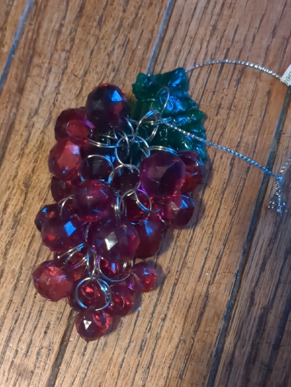 🍇 Purple Grape Cluster Ornament/Decor